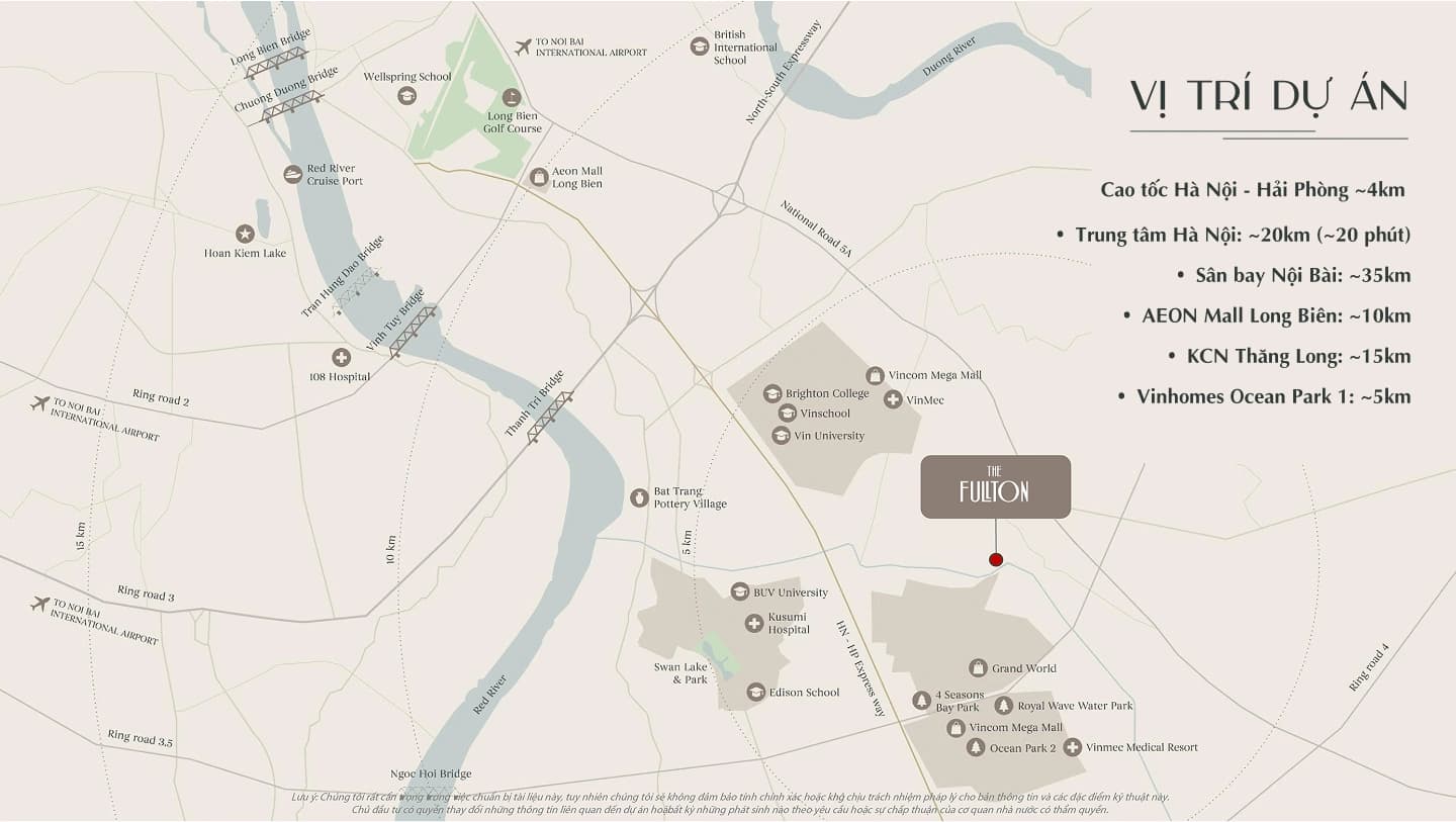 Vị trí dự án The Fullton Vị trí dự án The Fullton