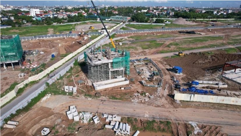 Tiến độ xây dựng 3 Tiến độ xây dựng 3